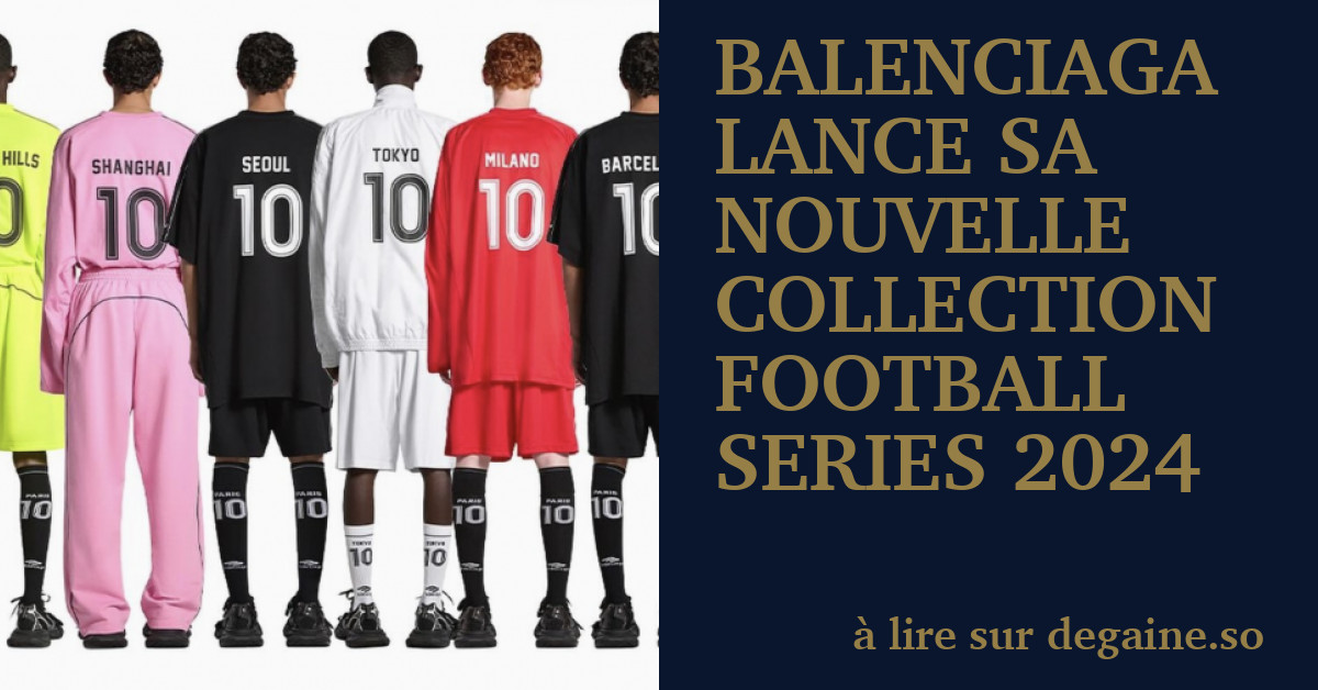 Maillot de foot balenciaga hot sale