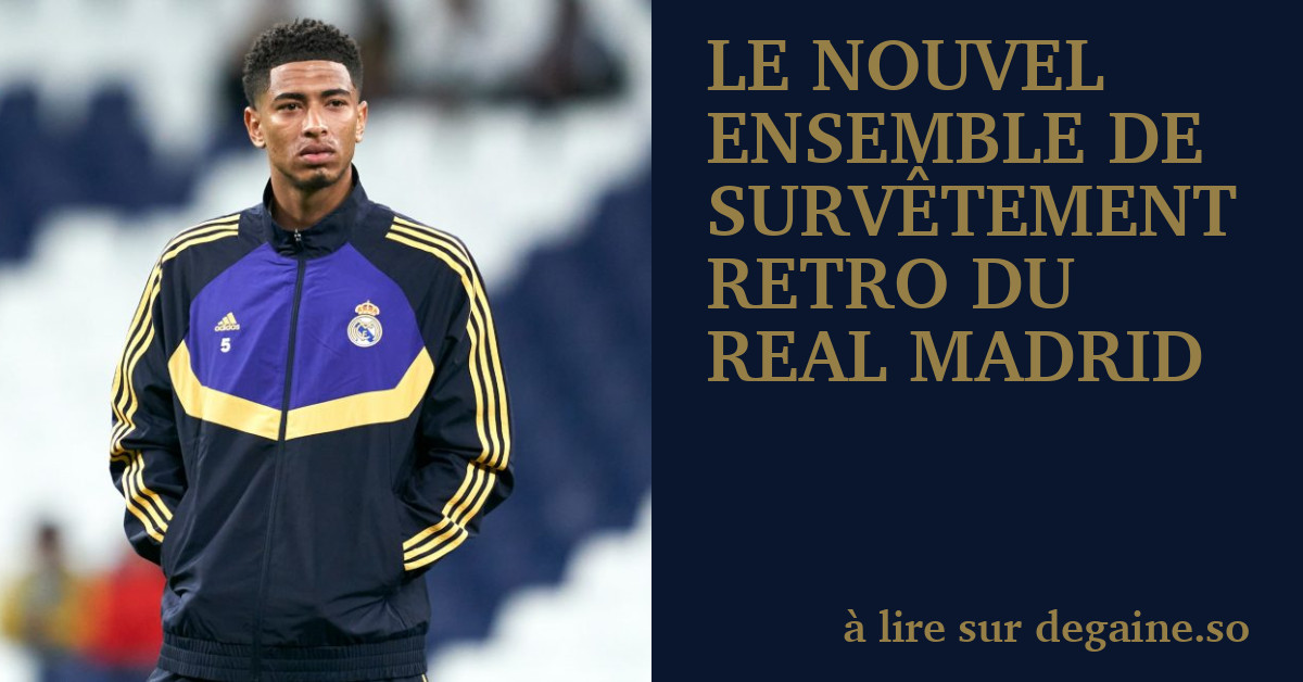 Survetement best sale du real