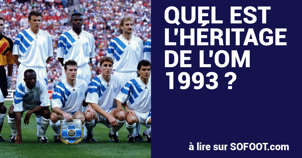 OM Olympique de Marseille rare casquette ligue des champions 1993 football