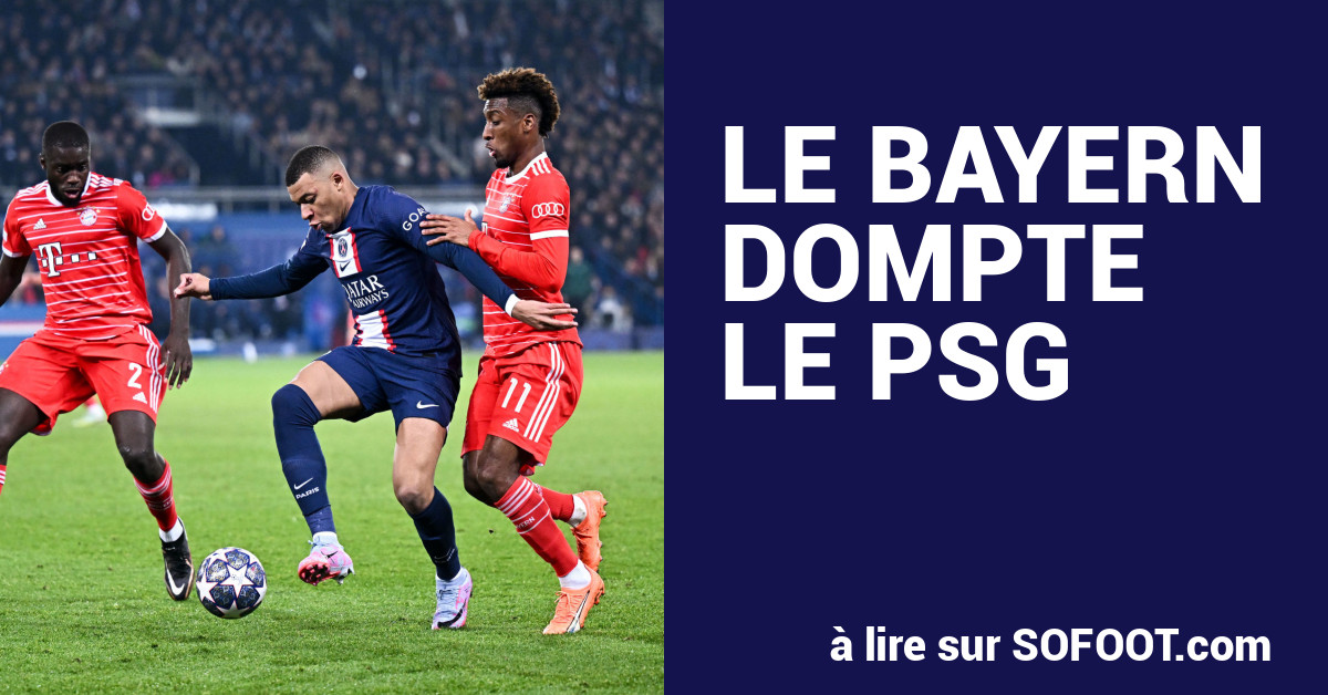 Match : PSG/Bayern (0-1), réveil trop tardif pour Paris