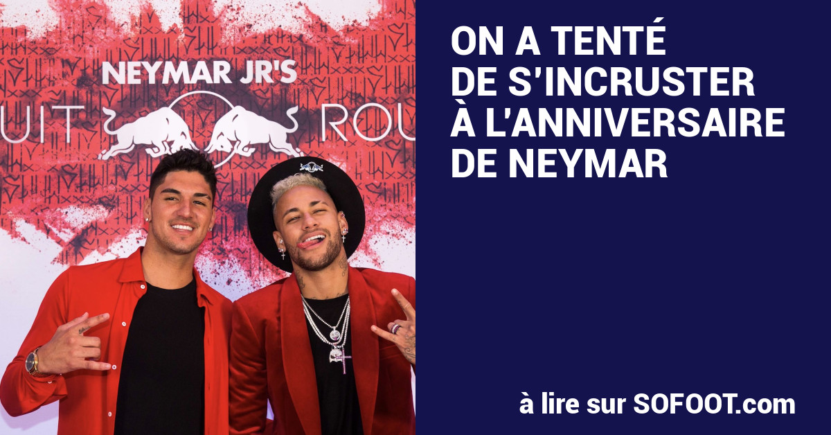 Foot PSG - PSG : Neymar s'offre une énorme fête d'anniversaire, on n'est  pas invité - Foot 01