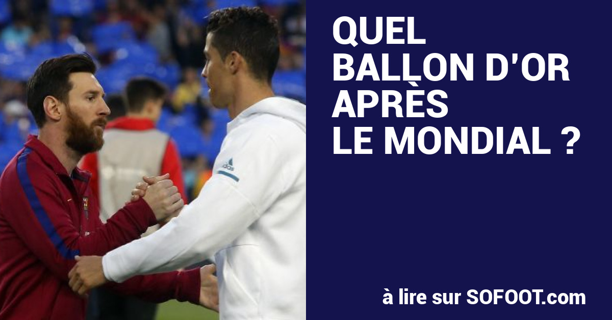 Top 6 prétendants au Ballon d'Or 2018 après la Coupe du Monde