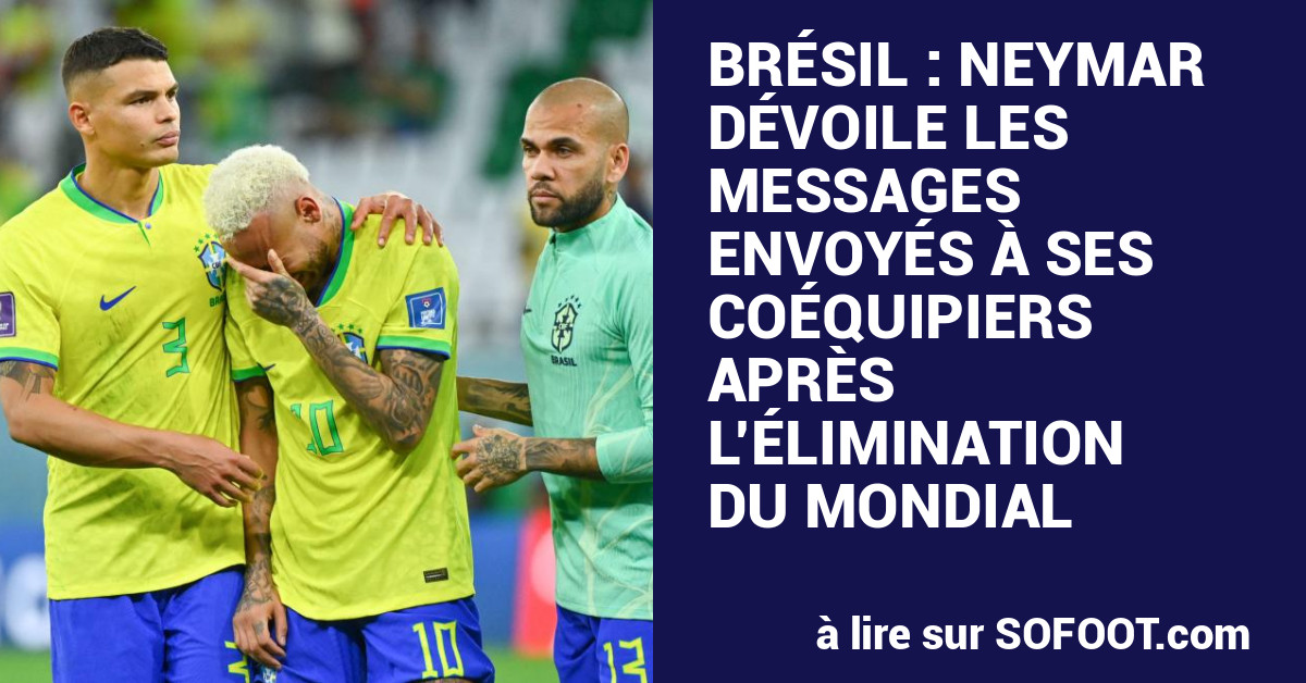 Équipe de football Coupe du monde Mesicrich Neymar Modsiro blocs