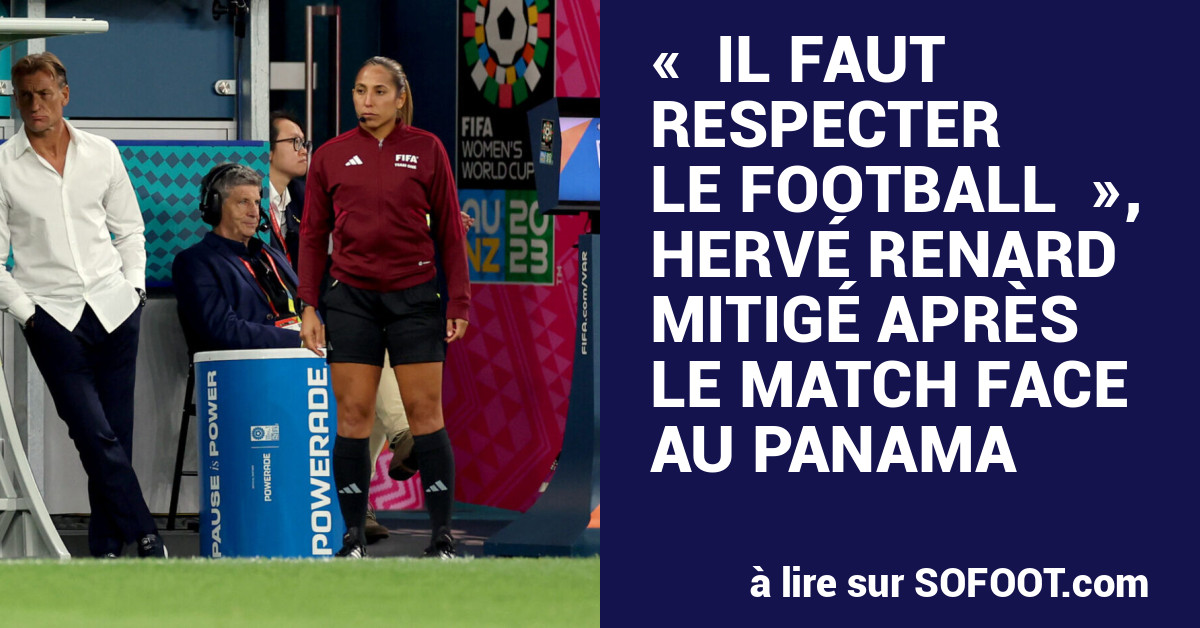 France – Panama. « Il faut respecter le football », Hervé Renard n'a pas  aimé la deuxième mi-temps