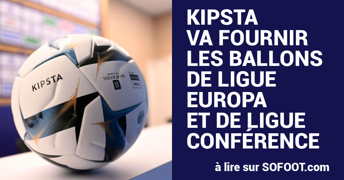 Ligue Europa et Ligue Europa Conférence : l'UEFA choisit le ballon Kipsta  de Decathlon jusqu'en 2027 - Le Parisien