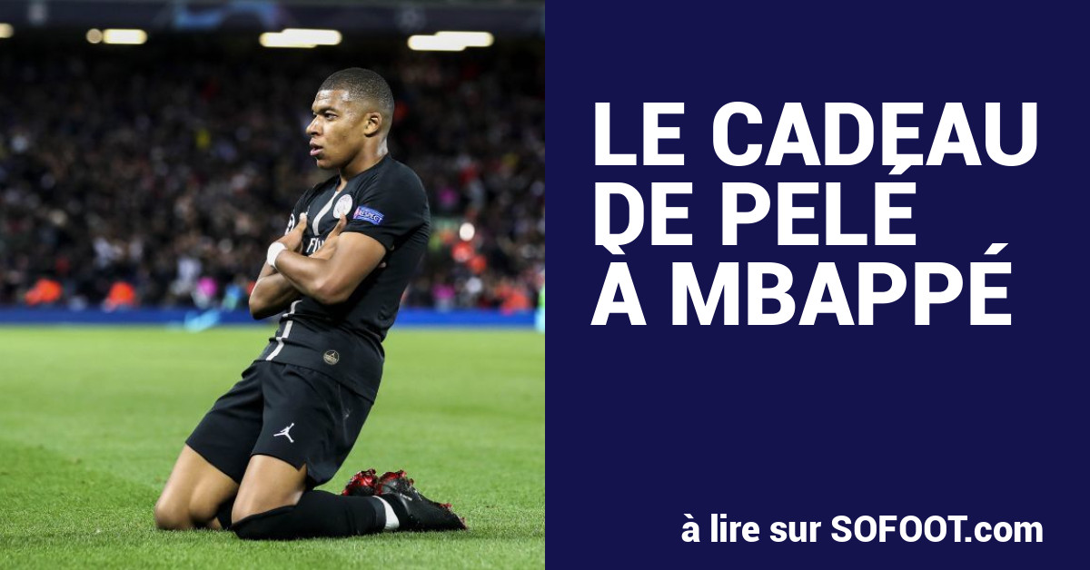 Le beau cadeau du roi Pelé au prince Mbappé