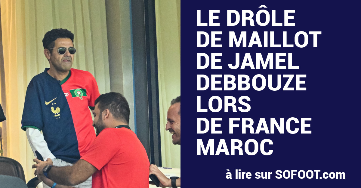 Coupe du monde : Jamel Debbouze s'affiche avec un maillot franco