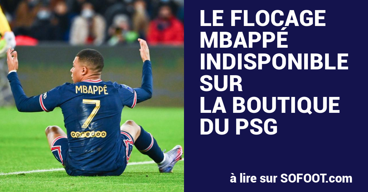 Maillot Mbappé PSG et FFF - Flocage Officiel 