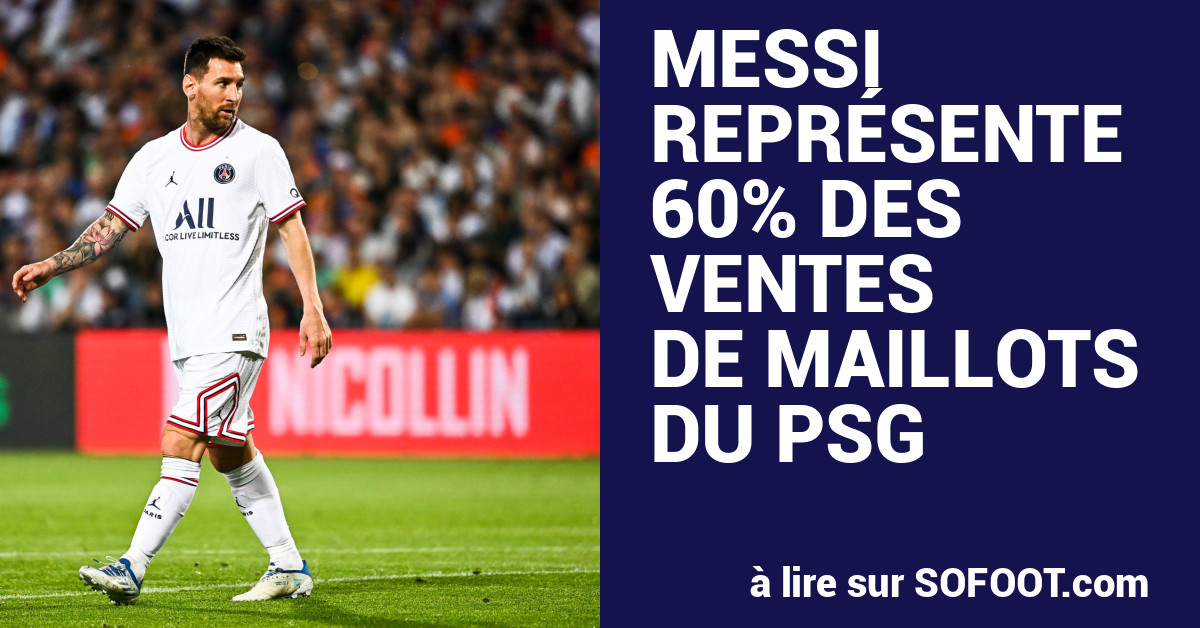 PSG : combien coûte le maillot de Lionel Messi ?
