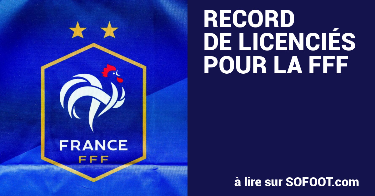 Record ! 29 000 licenciés pour la Fédération Française de Football