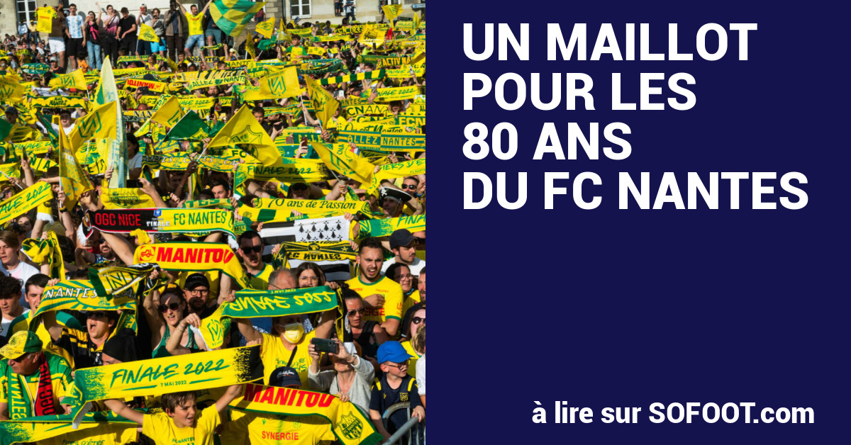 FC Nantes: Un maillot collector pour les 80 ans du club