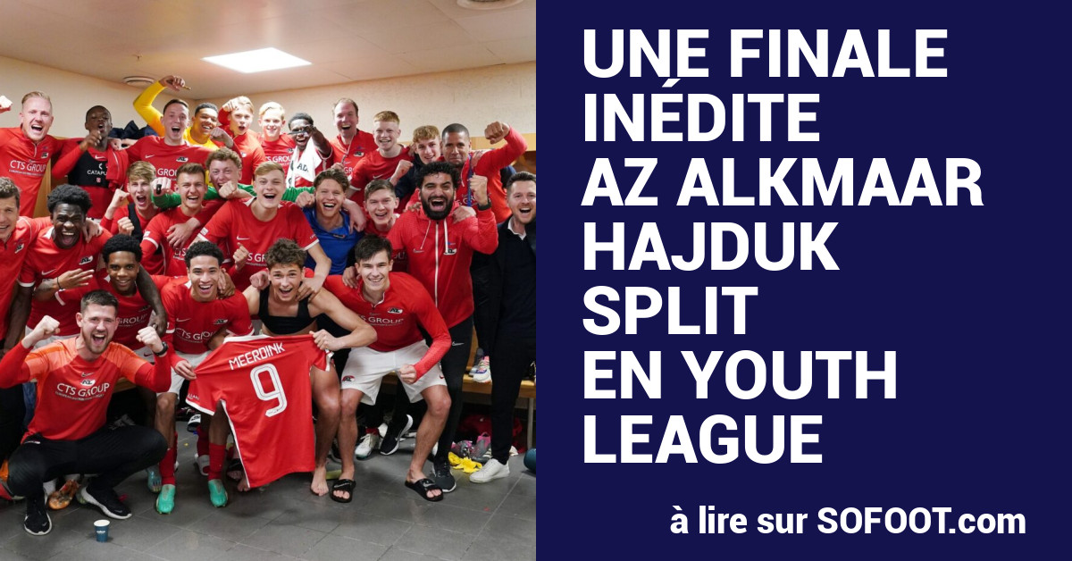 Youth League: AZ Alkmaar goleia Hajduk Split na final - TVI Notícias